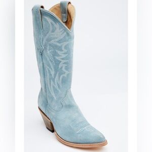 Idyllwind Sky Blue Heeled Boots